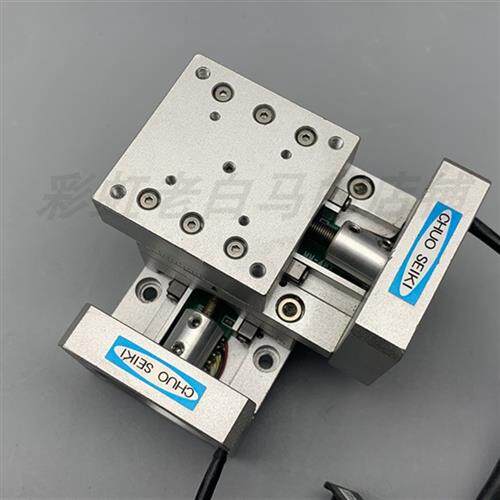 电动微调滑台 微米级工作台 MMU-40X 行程5mm 精度1微