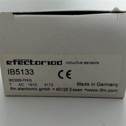 正品德国IFM易福门接近开关IB5133 IBE3030-FPKG
