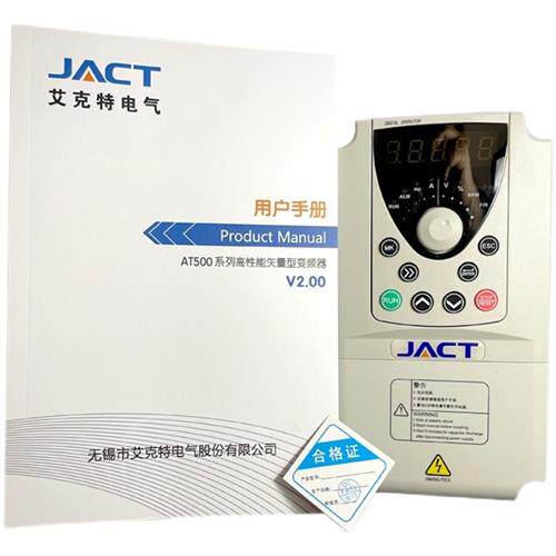 全新JACT变频器AT500-T3-1R5G/2R2PB  1.5KW重载 三相380V