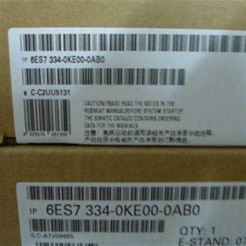 S7-300模拟量输入输出模块6ES7334-0CE01-0AA0/0KE00-0AB0