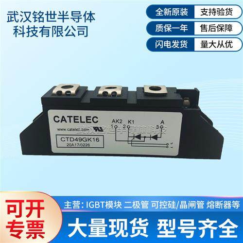 原装现货可控硅模块CTD49GK16/CTT27GK16/CTT320GK16/CTT500GK16A