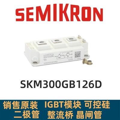 SKM300GAR063D SKM300GB126D SKM100GB12T4G SKM300GAL125D原装