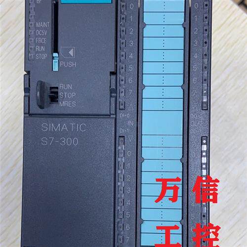 拆机9成新CPU313C-2 DP模块6ES7 313-6CG04-0AB0