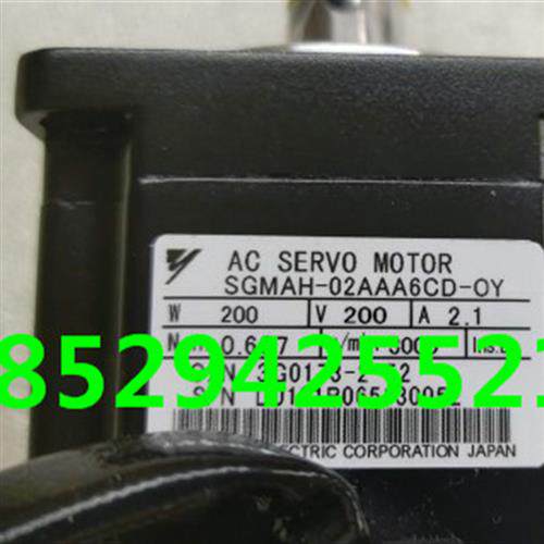 SGMAH-02AAA21/04AAA41/02AAA6CD-OY伺服电机现货质保一年