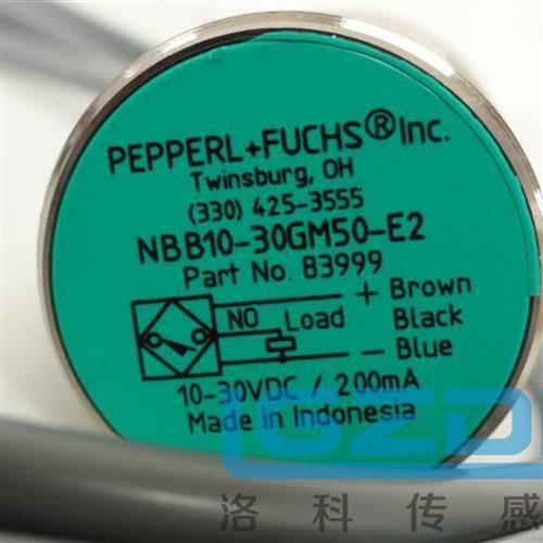 订购正品德国P+F倍加福电容式传感器CJ10-30GM-E2-3G-3D