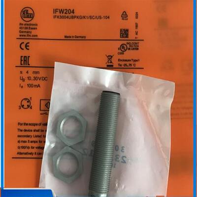 IFMIFW204 IFW200 IFW201 IFW203电感插件式接近开关传感器