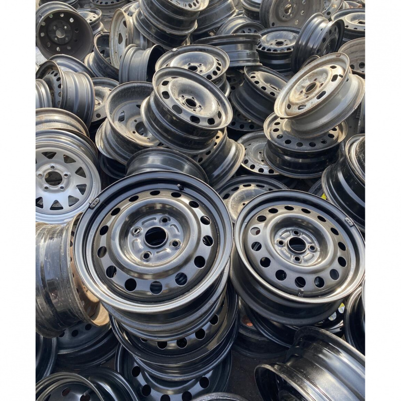 适配二手轮毂铁质拆解钢圈12 13 14 15 16寸皮卡汽车全尺寸八九成