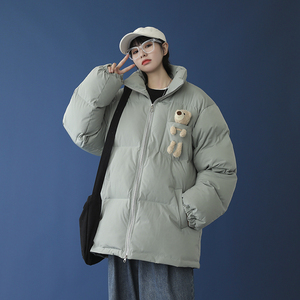 MY2026 网红小熊棉衣中性男女冬装加厚面包服棉服棉袄图片