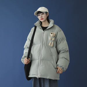 MY2026 网红小熊棉衣中性男女冬装加厚面包服棉服棉袄图片
