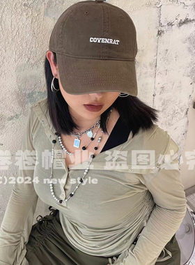 YOYO DESTINY 棒球帽大头围56-65coyenrat加大显白美式做旧软顶