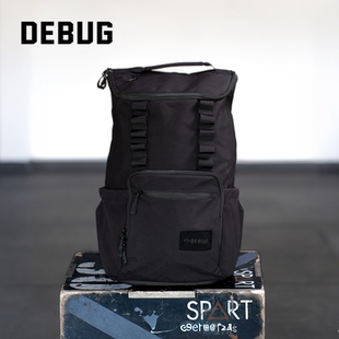 DEBUG双肩背包运动健身大容量鞋仓腰带外置干湿分离CrossFit男女