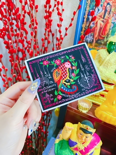 龙婆测 人缘鸟符片 泰国特色手工艺 详情咨询客服