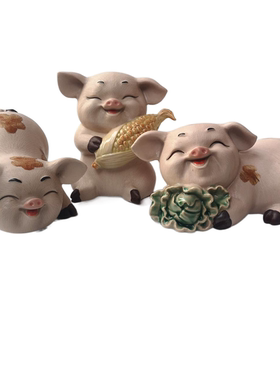 陶瓷生菜玉米盆满钵满家居装饰