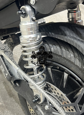 适合深远t300 gt1 雅迪de1 小牛u+a雅迪x5电动车改装后减震避震器