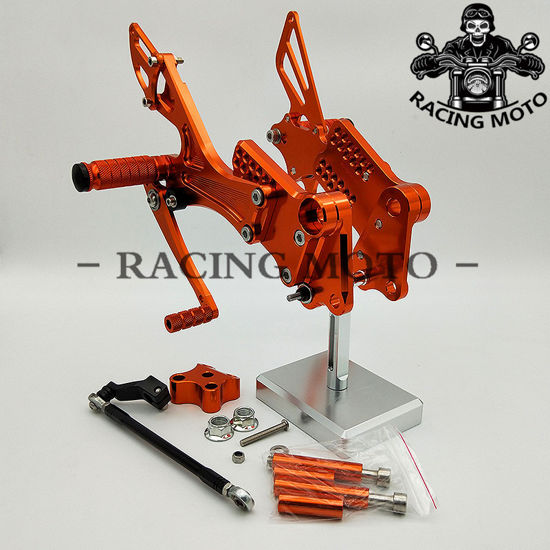 KTM配件RC390升高脚踏RC125改装件RC200刹车离合挂档杆总成支架