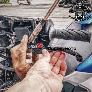 适用春风700CLX改装件牛角配件离合手把700CL-X手柄刹车拉杆车闸