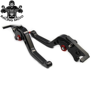 川崎KLX150D KLX230 越野摩托车改装刹车把手柄离合拉杆牛角配件