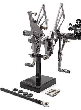 适用凯旋Triumph Speed Triple T595/509/955i 升高脚踏总成支架