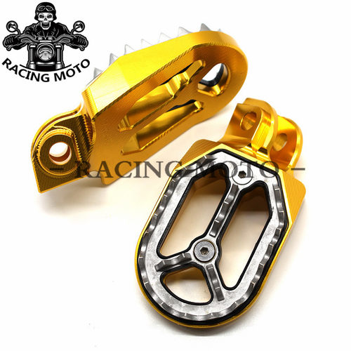 DRZ400SM越野摩托DR250R改装250SB配件RMX250S脚踏RM85脚蹬RM125