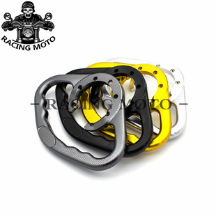 川崎Z800新款加装Z1000 ZX6R ZX10R油箱盖前后乘客扶手改装件配件