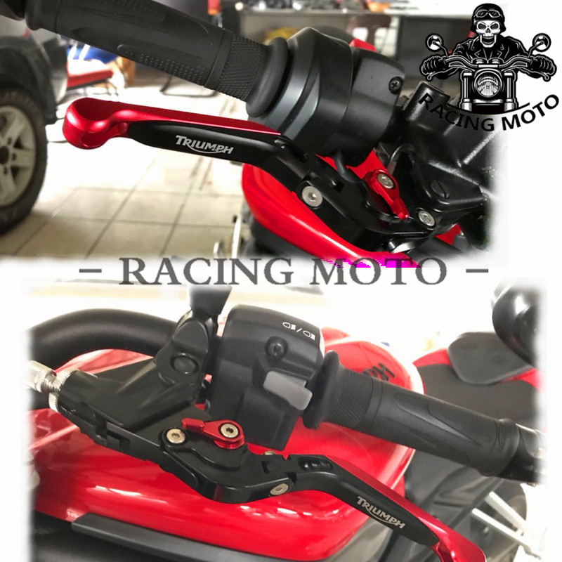 凯旋triumph摩托车配件 Bonneville T100刹车拉杆离合手柄改装件