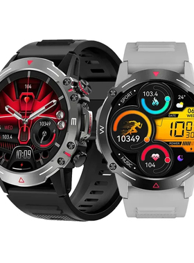 Smartwatch Man IP68防水自定义表盘音乐NFC智能手表适用苹果安卓