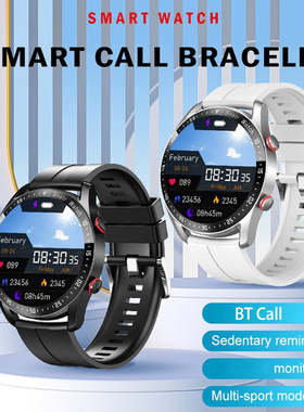Men Smart Watch Bluetooth Call Fitness Tracker蓝牙智能手表男