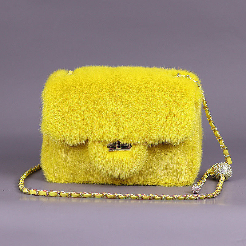 欧拉莎皮草水貂毛秋冬上新毛毛