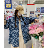 【现货】牛仔提花外套Q9959P135K208，女装短外套，2C321
