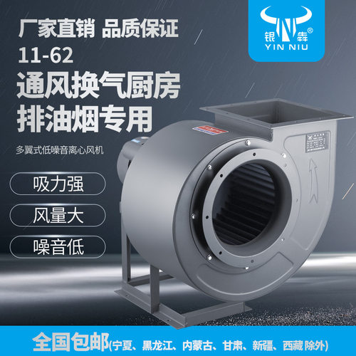 银牛11-62低噪音厨房排油烟纯铜