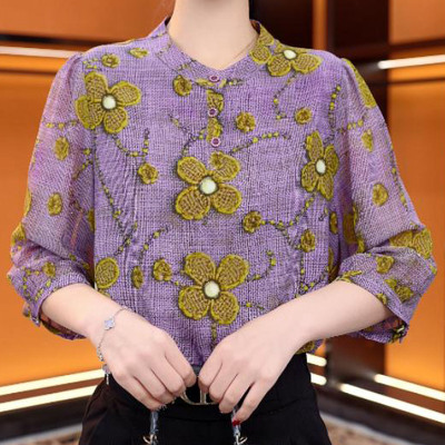 2025夏季新款小衫洋气女