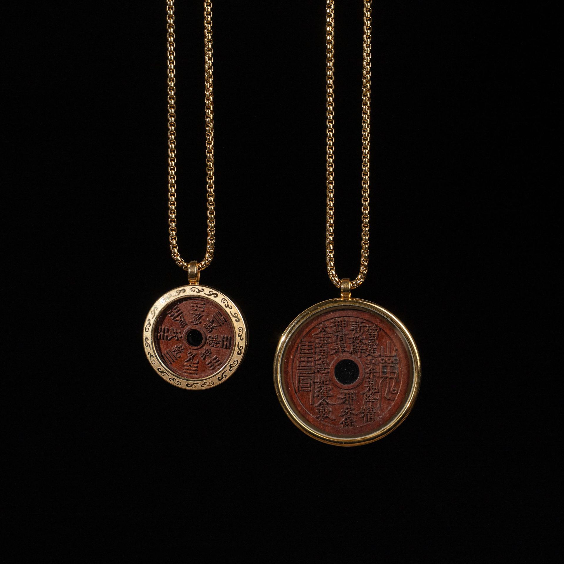 【龙虎山天师道】雷击枣木嘎乌盒山鬼挂件吊坠项链新中式国风国潮