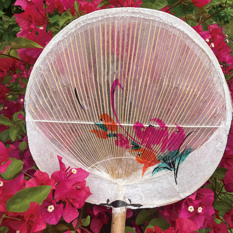 福安油扇官埔油扇汉服传统手工艺蒲扇油纸扇子非遗定制福安特产