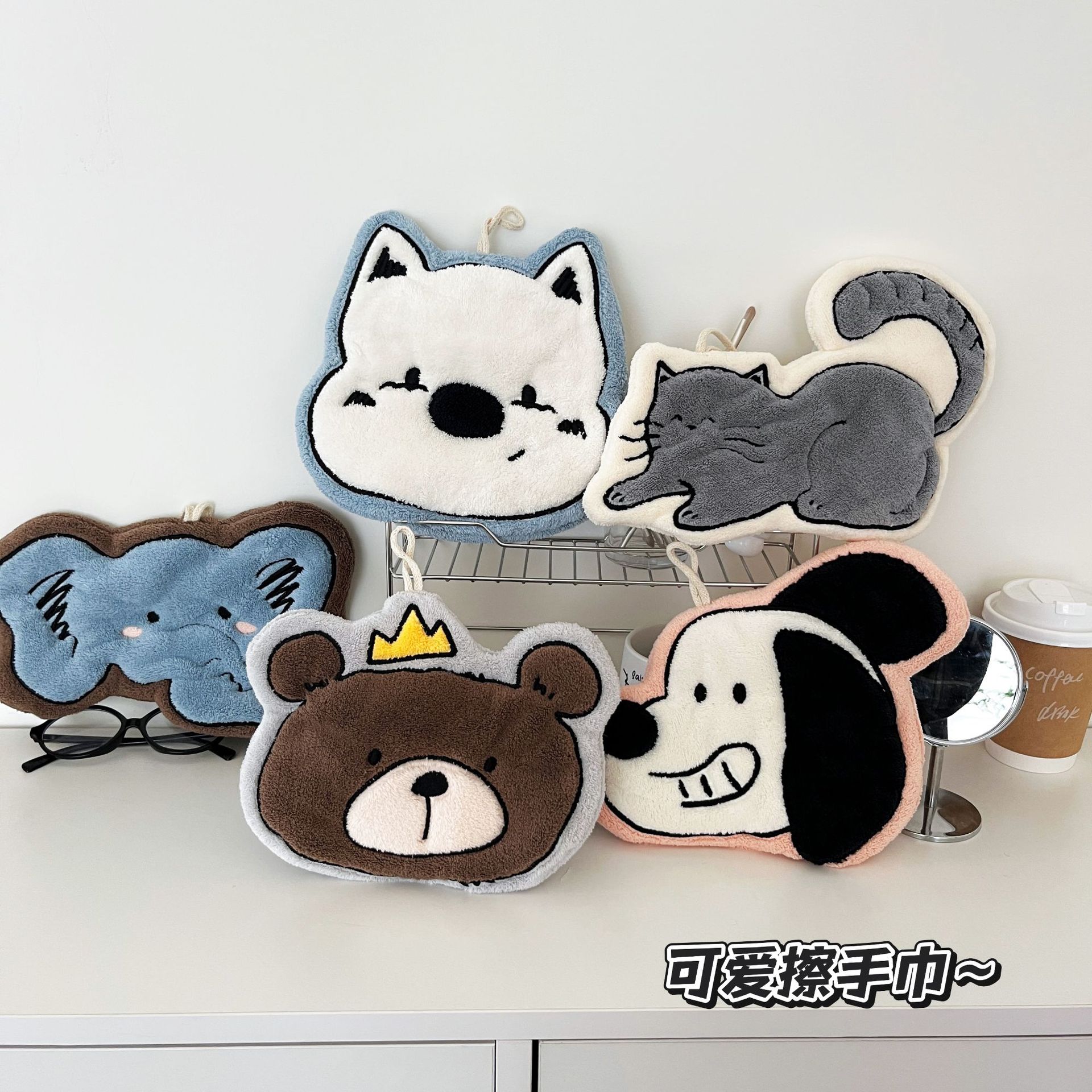 新家100件好物卡通擦手巾