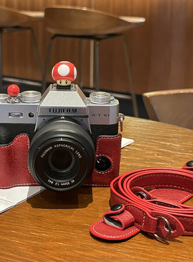 富士XT5保护套XT30三代二代XS20X100VIXS10XM5相机包配件红色xe5