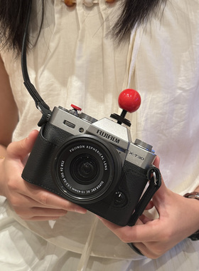 适用富士XT50保护套XT30二代XT20皮套XS20相机包X100VIXM5XT5真皮