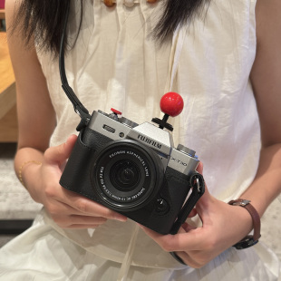 适用富士XT50保护套XT30二代XT20皮套XS20相机包X100VIXM5XT5真皮