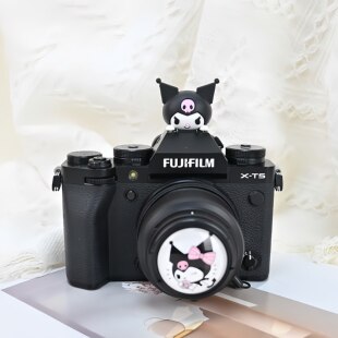 相机卡通热靴m50小痰盂49mm库洛米适用索尼富士尼康佳能R50镜头盖