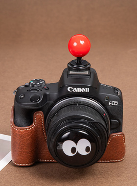 佳能相机镜头盖 热靴盖m50配件200d二代R50 18-45 R10小痰盂49mm