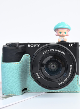 索尼ZVE10二代zve10m2保护套相机包A6400底座A7C2配件A7M4R5适用