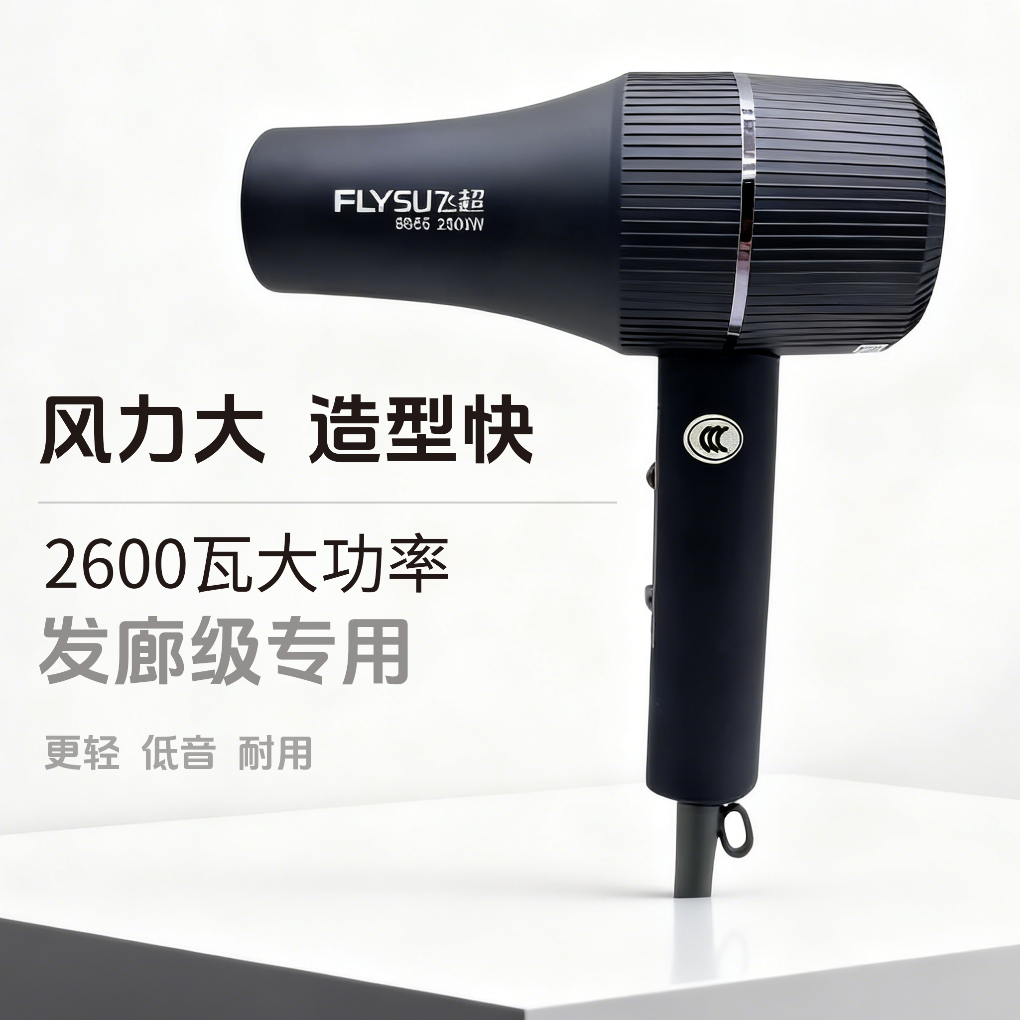 飞超8865吹风机大功率发型师专用负离子蓝光护发不伤发廊电吹风筒