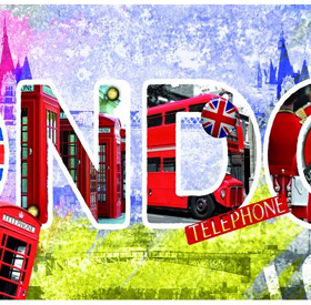 绝版现货 法国Nathan进口拼图 伦敦 London 全景 1000片