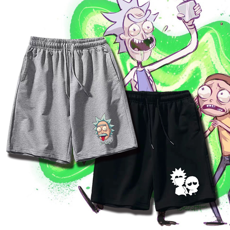 动漫透气短裤瑞克莫蒂周边纯棉