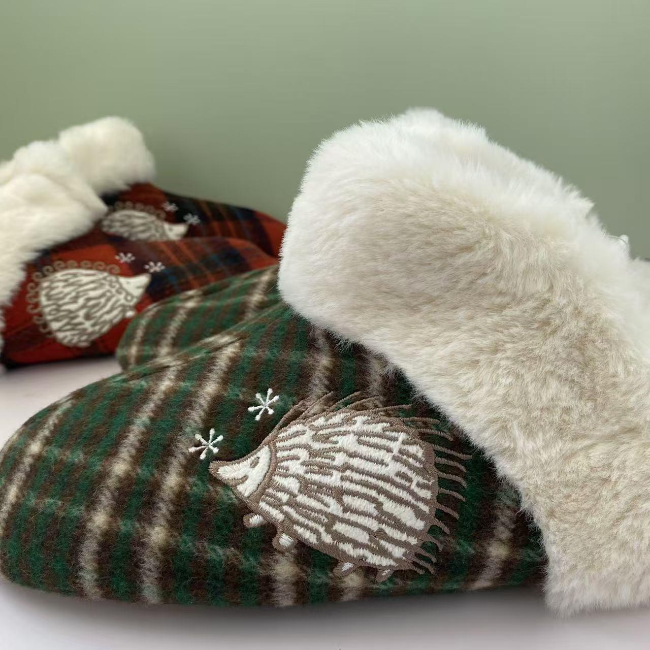 居家鞋拖鞋情侣款全包加绒保暖