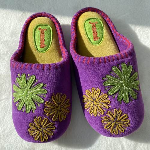 卡通绣花软底居家鞋拖鞋室内鞋