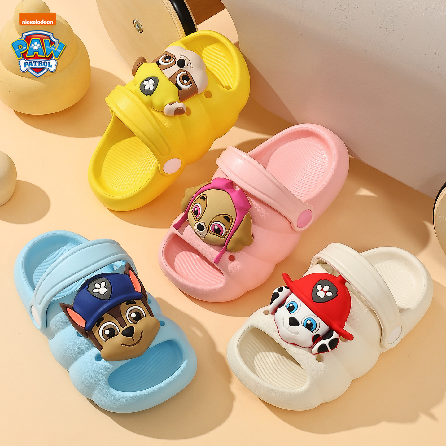 正品汪汪队幼儿宝宝洞洞鞋夏季儿童凉鞋男童女童外传卡通沙滩鞋,童鞋/婴儿鞋/亲子鞋,儿童洞洞鞋,淘宝优惠券,粉丝福利购,淘宝优惠卷
