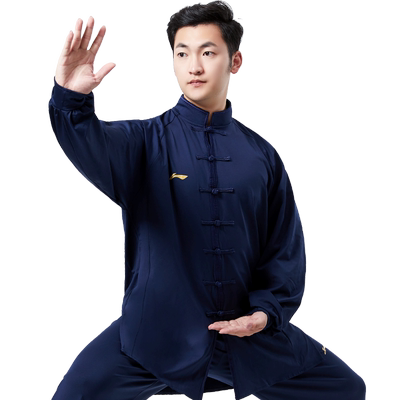 李宁太极服装秋冬季加绒加厚男女