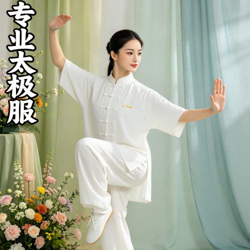 李宁年轻人太极服女2026新夏薄款