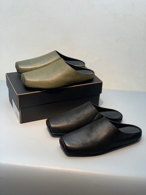 复古平跟包头拖小众拖鞋做旧