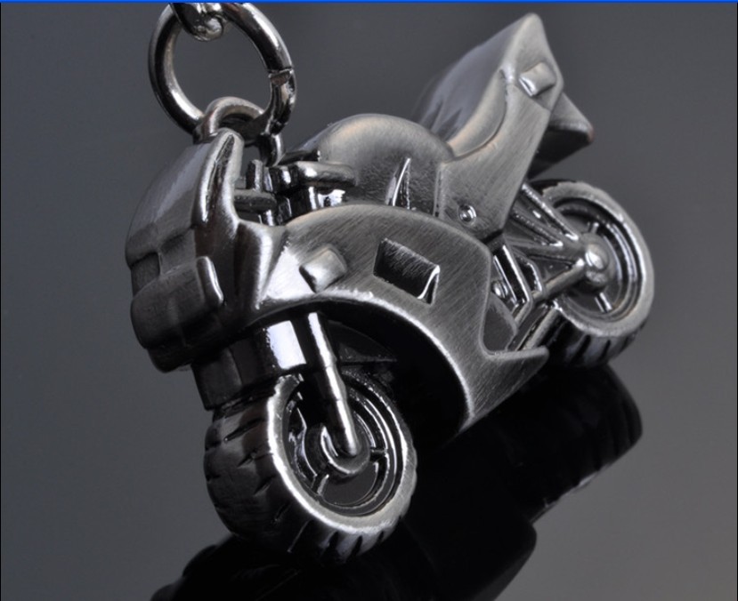 摩托车钥匙扣/金属摩托车型钥匙圈/街车跑车车模/精致个性款